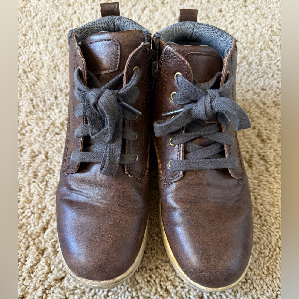 Cat & Jack Brown Kids Boots